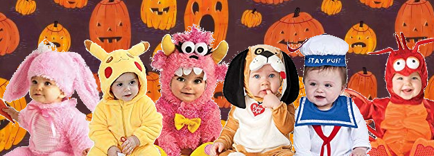cute baby Halloween costumes header